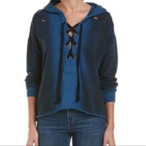 Vintage Havana Lace Up Hoodie